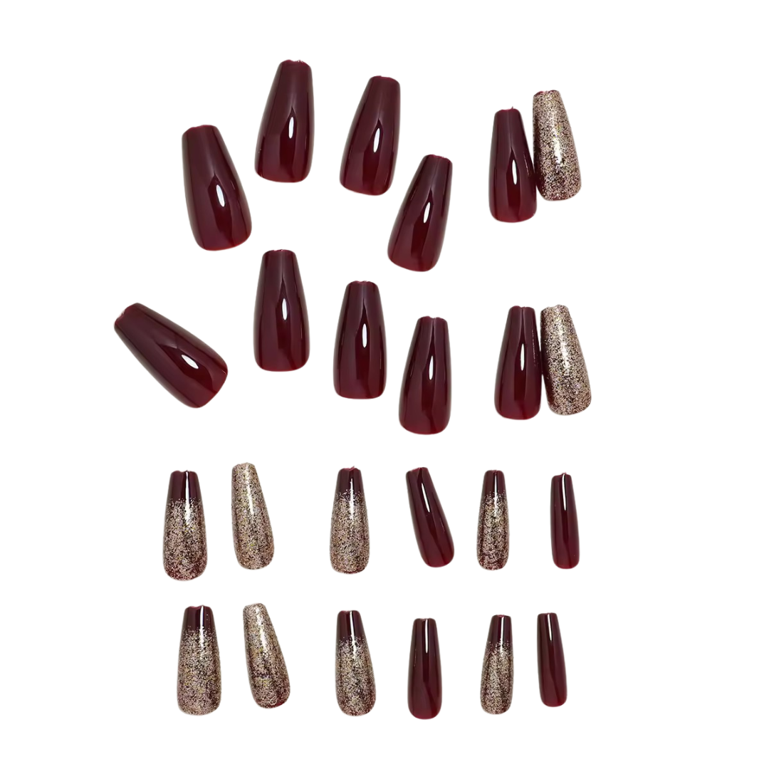 Sexy Maroon Glitter